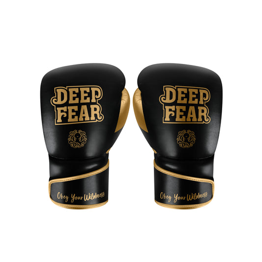 Deep Fear Boxing Glove-Pro (Black)