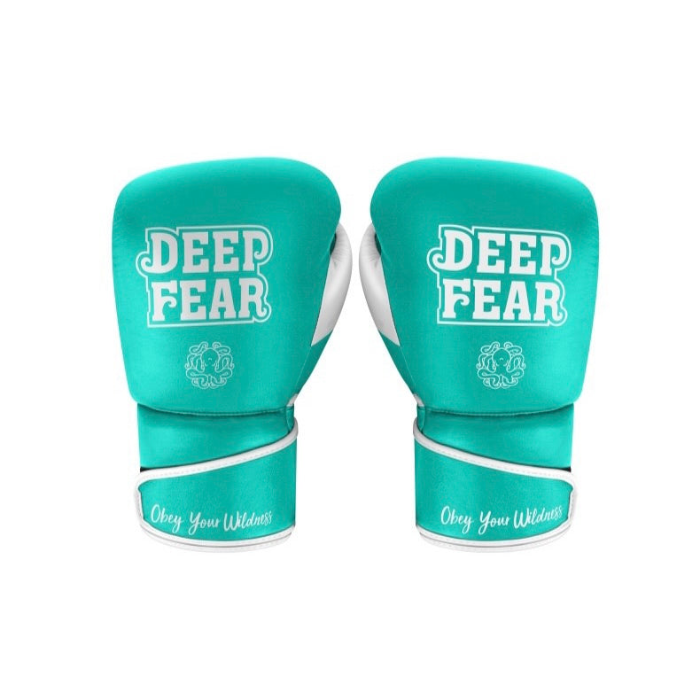 Deep Fear Boxing Glove-Pro (Lake Blue)