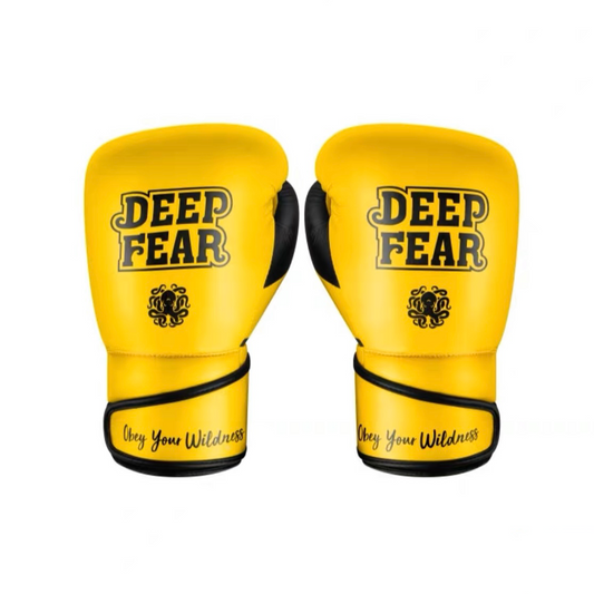 Deep Fear Boxing Glove-Pro (Yellow)